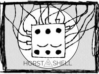 Horst in the Shell, Maskottchen von Cyberpunk, Shadowrun, usw.